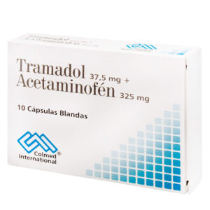 TRAMADOL 37.5 MG+ACETAM.325 MG 10CAPS PC
