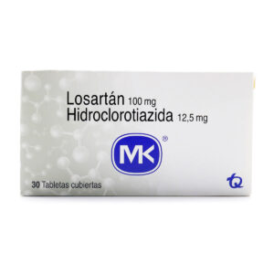 LOSARTAN 100MG+HCT 12.5MG 30 TBS MK