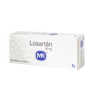 LOSARTAN 50 MG 30 TABLETAS MK