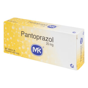 PANTOPRAZOL 20 MG 30 TABLETAS MK
