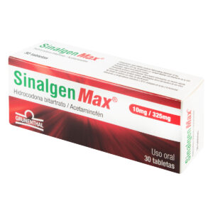 SINALGEN MAX 10/325 MG 30 TBS