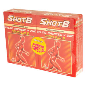 2 SHOT B 30 CAPSULAS PRECIO ESP