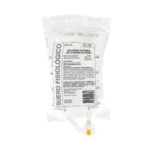 SUERO FISIOLOGICO 500ML BOLSA ICOM