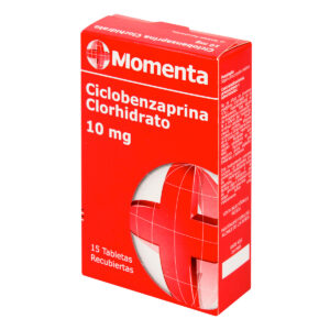 CICLOBENZAPRINA 10 MG. 15 TBS MOMENTA