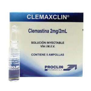 CLEMAXCLIN 2MG/2ML SOL.INY. 5 AMPOLLAS