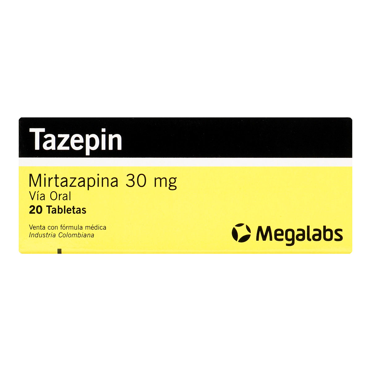 TAZEPIN 30 MG 20 TABLETAS
