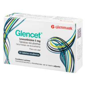 GLENCET 5 MG 30 TABLETAS