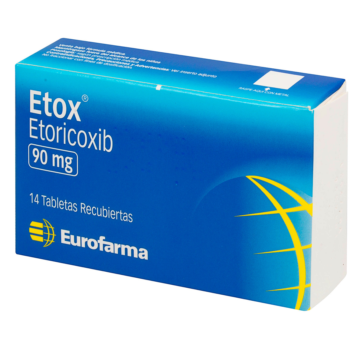 ETOX 90 MG 14 TABLETAS