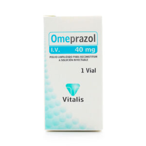 OMEPRAZOL 40MG/1.5ML 1 AMPOLLA VT