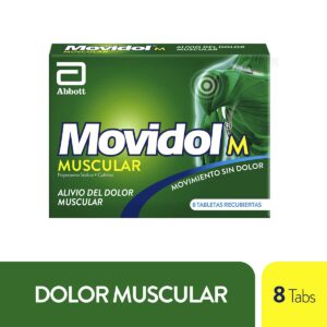 MOVIDOL M MUSCULAR 220MG 8 TABLETAS
