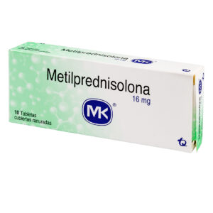 METILPREDNISOLONA 16 MG 10 TBS MK