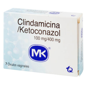 CLINDAM.100MG+KETOCON.400 MG 7 OVULOS MK