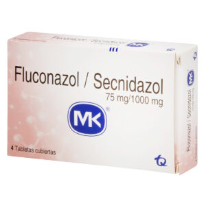FLUCONAZOL 75 MG+SECNIDAZOL 1 G 4 TBS MK