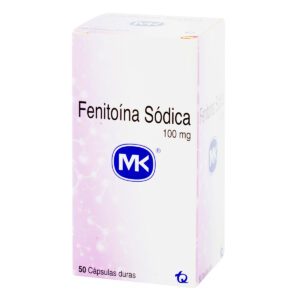 FENITOINA 100 MG 50 CAPSULAS MK