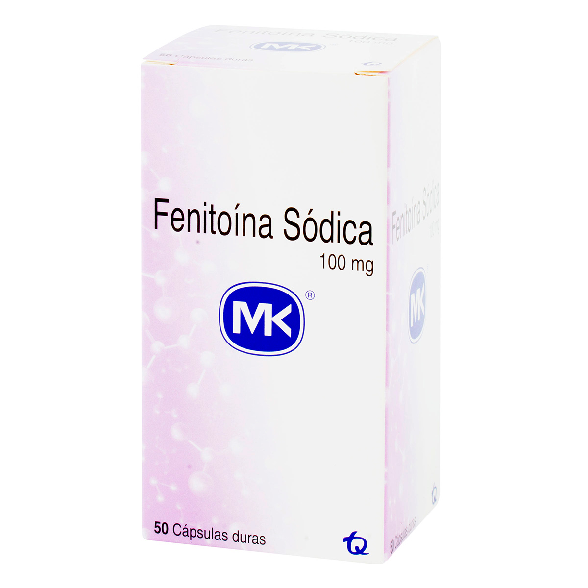 FENITOINA 100 MG 50 CAPSULAS MK