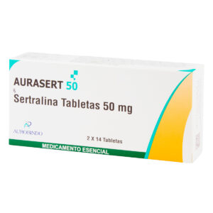 SERTRALINA AURASERT 50 MG 28 TABLETAS