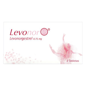 LEVONOR 0.75 MG 2 TABLETAS 17415 ICOM