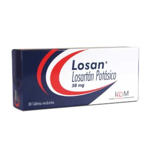 LOSAN 50 MG 30 TABLETAS ICOM