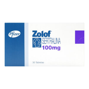 ZOLOF 100 MG 30 TABLETAS