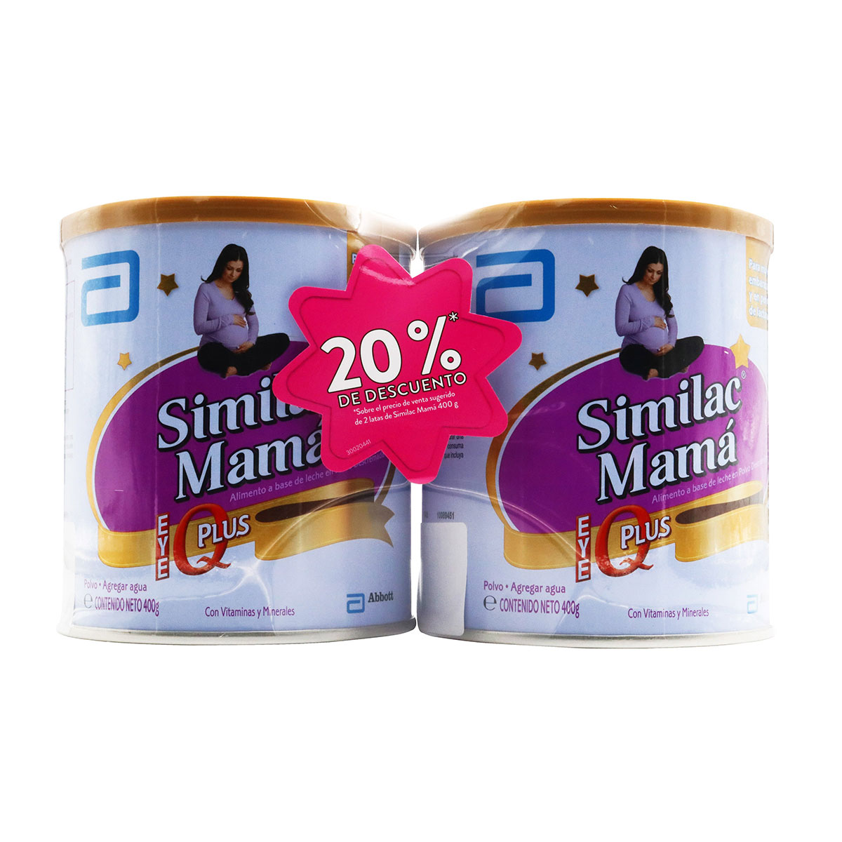 2 SIMILAC MAMA 400 GR. P.E.