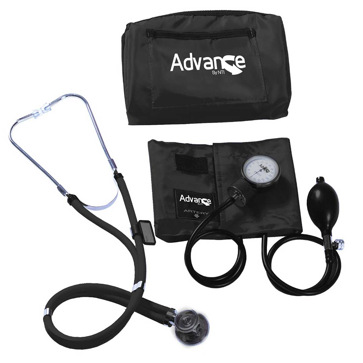 ADVANCE KIT TENSIOMETRO+ESTETOS NEGR NTI