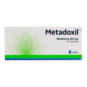 METADOXIL 500 MG 20 TABLETAS