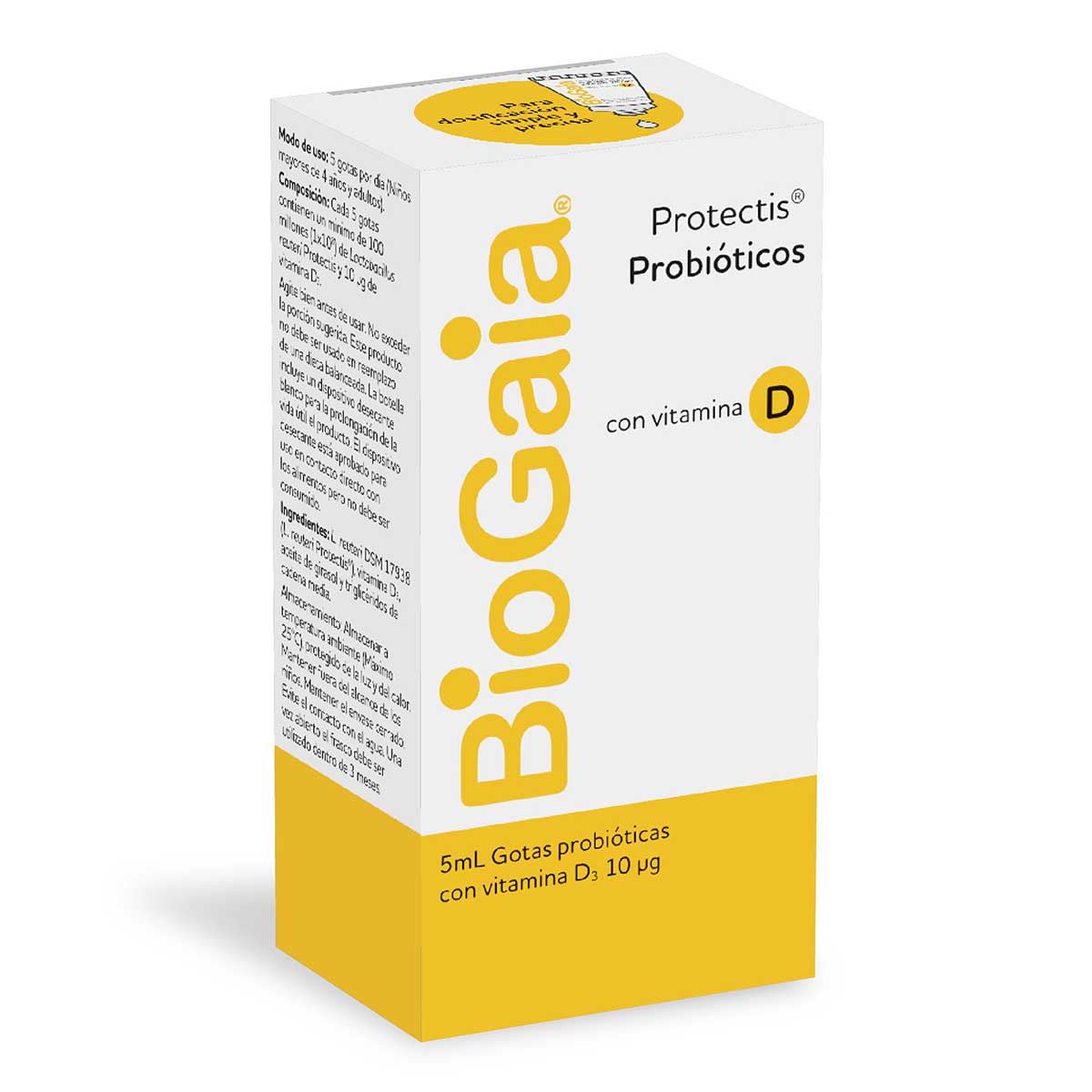 BIOGAIA + VITAMINA D3 5 ML