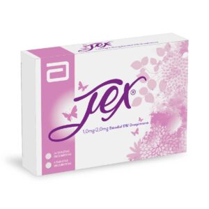 JEX 1MG/2MG 28 TBS.RECUB.43214