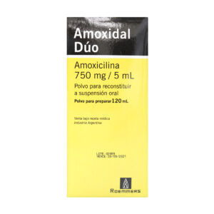 AMOXIDAL DUO SUSPENSION FRASCO 120 ML