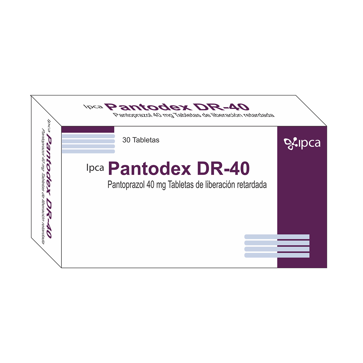 PANTODEX DR-40 MG 30 TABLETAS