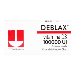 DEBLAX VITAMINA D3 100000 UI 1 CAP.