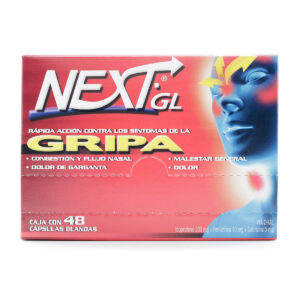 NEXT GEL GRIPA 48 CAPSULAS BLANDAS