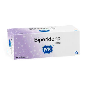 BIPERIDENO 2 MG 90 TABLETAS. MK