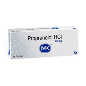 PROPRANOLOL HCL 80 MG 30 TBS MK