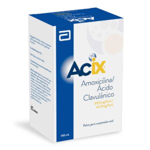 ACIX 600/42.9MG/5ML SUSPENSEN.100ML