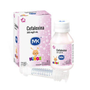CEFALEXINA 250MG/5ML FCO X 60 ML MK
