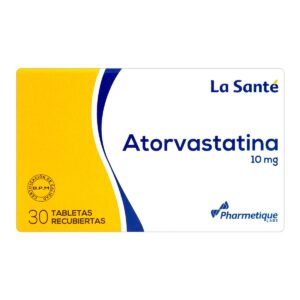 ATORVASTATINA 10 MG 30 TBS LS