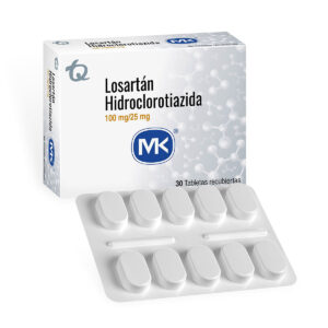 LOSARTAN 100 MG+HCT 25 MG 30 TBS MK
