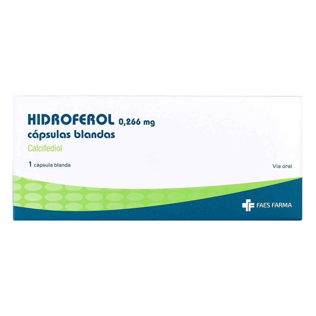 HIDROFEROL 0.266 MG 1 CAP.BLANDA