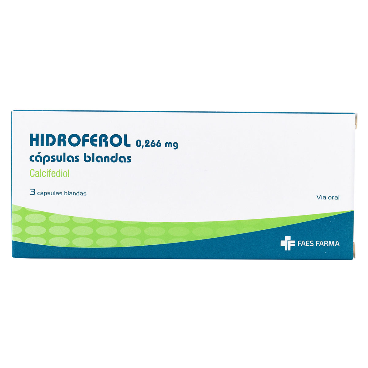 HIDROFEROL 0.266 MG 3 CAP.BLANDA