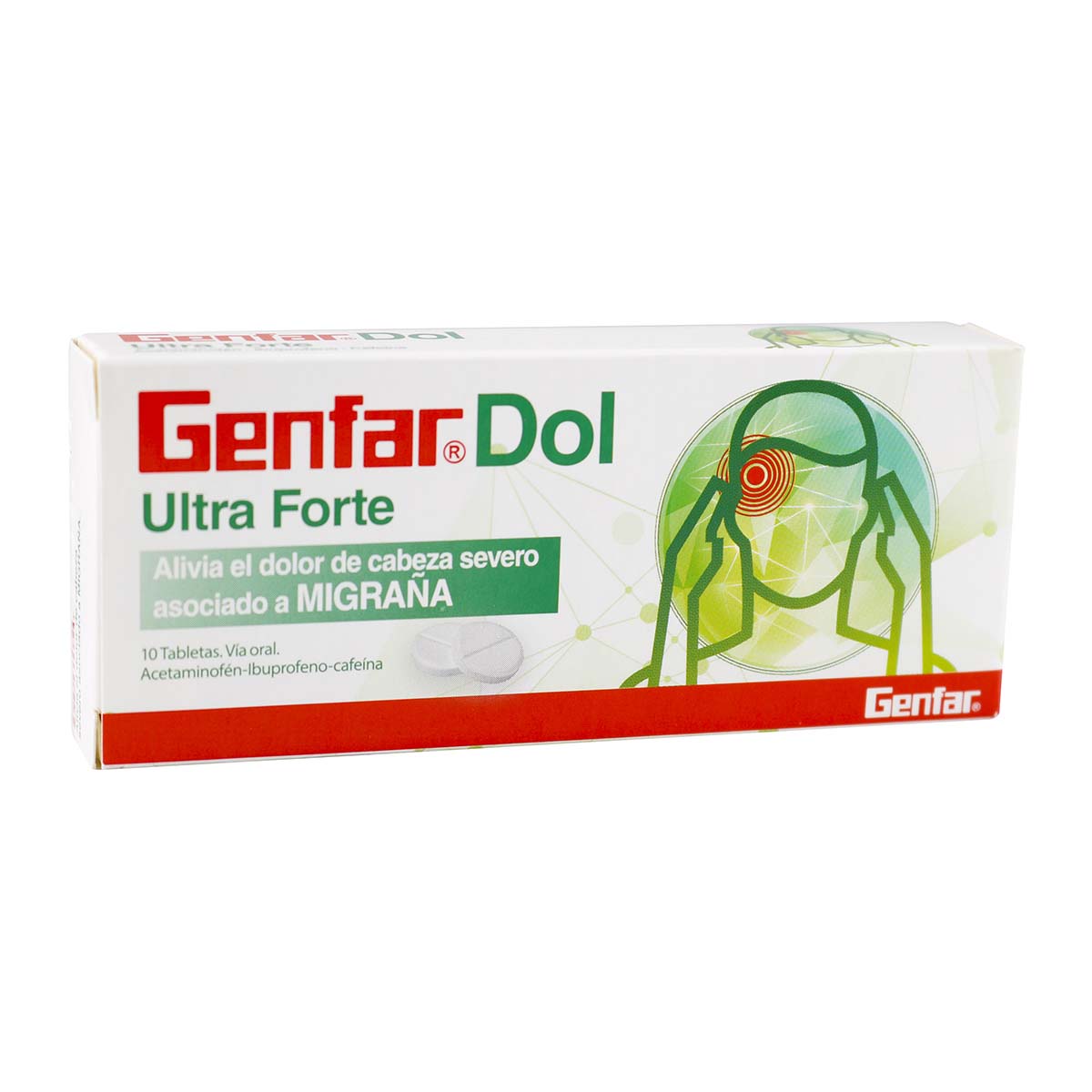 GENFAR DOL ULTRAFORTE 10 TBS