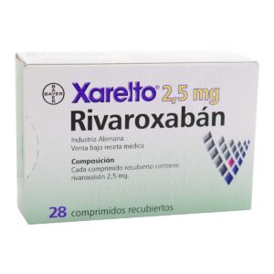 XARELTO 2.5 MG 28 COMP.REC.