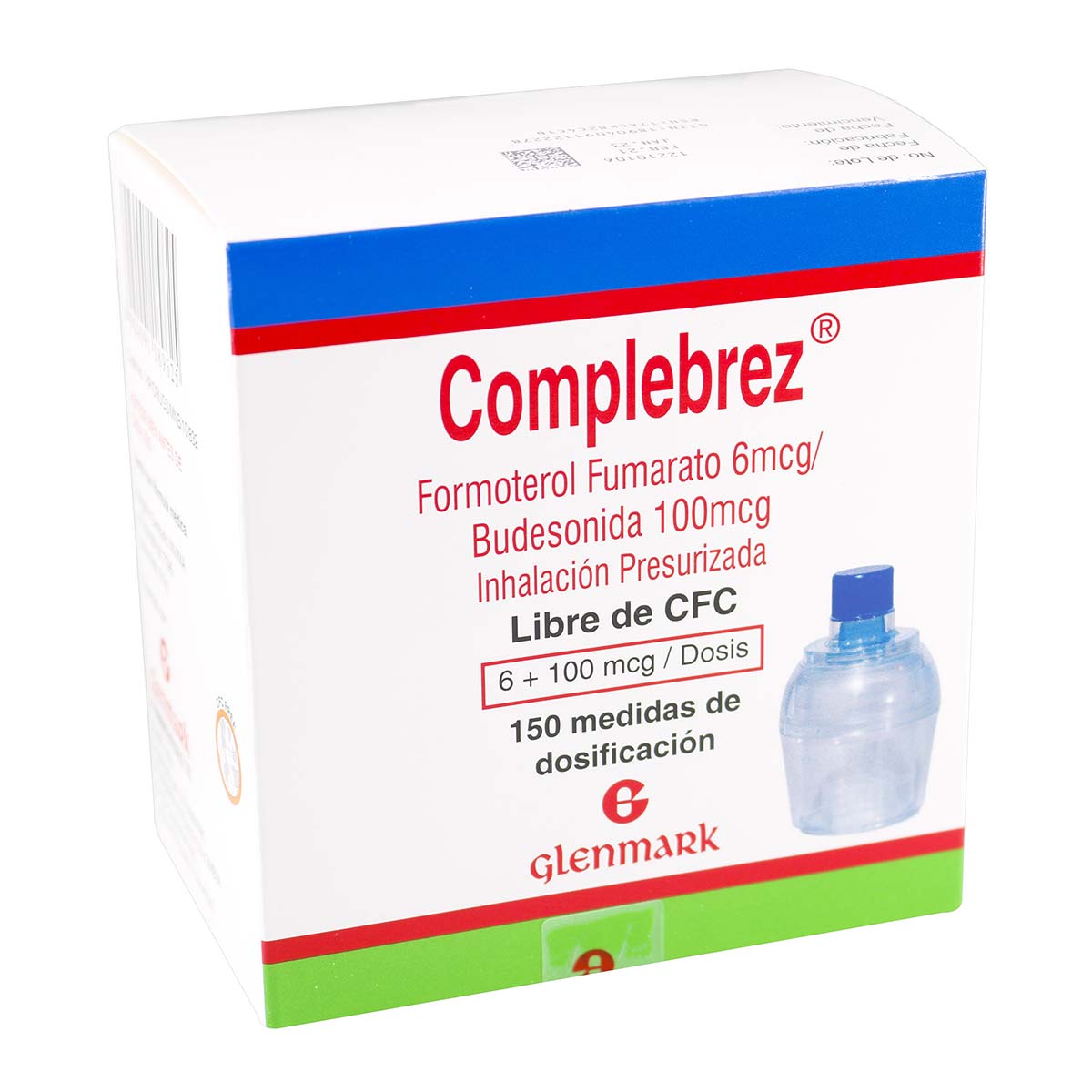 COMPLEBREZ 6/100MCG 150 DOS+INH.87150