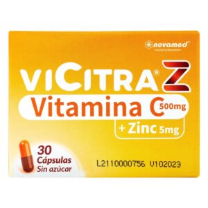 VITAMINA C + ZINC VICITRA Z 30 CAPS