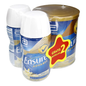 ENSURE ADV.VAINILLA 400 GR+2 ADV 220 ML