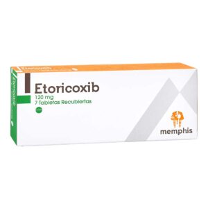 ETORICOXIB 120 MG 7 TBS REC MP