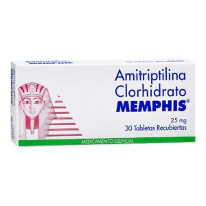 AMITRIPTILINA 25 MG 30 TBS MP