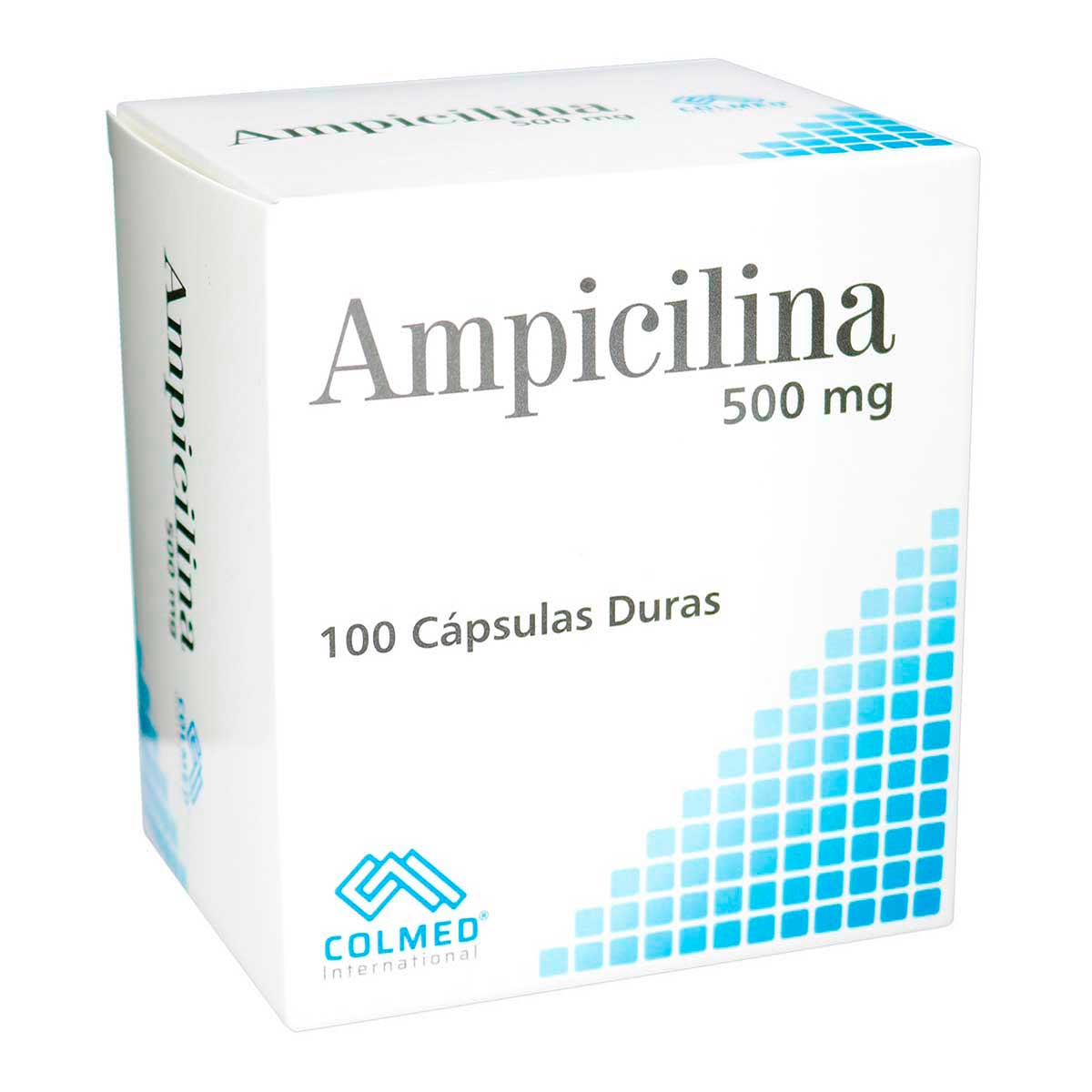 AMPICILINA 500 MG CAJA 100 CAP PC