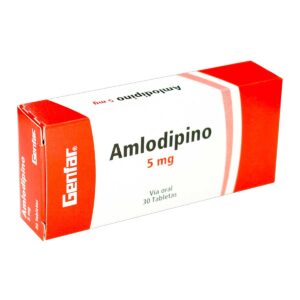 AMLODIPINO 5 MG  30 TBS GF