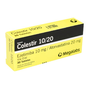 COLESTIR 10/20 MG 30 TBS